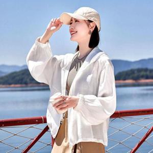 바람막이 후드 점퍼 여자 아우터 여름 봄 쿨 심플 WFNNBA9