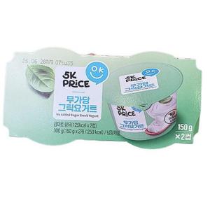 5K 프라이스 무가당 그릭요거트 150g x 2개 아이스박스포장 u404179