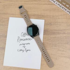 갤럭시워치3 41mm 45mm 사각 버클 실리콘 스트랩 스포츠밴드 WFOPYN8