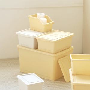 룸앤홈 마일드 수납박스 L 2colors / 버터컬러출시  다용도정리함