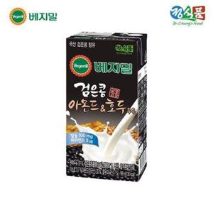 갤러리아_베지밀 검은콩과 아몬드호두 두유 190mlx48팩