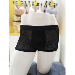 갤러리아_WBX 블랙 호피 시스루 레이스 망사 남드로즈(95~110) WBMDR3I42T