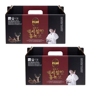 [공식] 김오곤 백세침향 홍녹보 2개월분(60포)+체험분 7포 추가증정