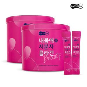 [락토온] 내몸애 저분자 콜라겐 2.5g 100포 2세트