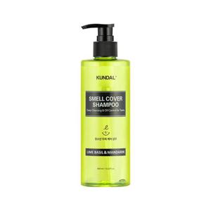 쿤달 올데이 스멜커버 청소년 샴푸 라임바질앤만다린 400ml x1개