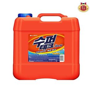 [테크]수퍼테크 대용량 액체세제 14L x 1개