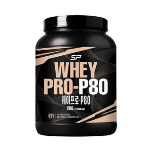 SP스포츠 웨이프로 단백질쉐이크 P80 곡물맛 2kg