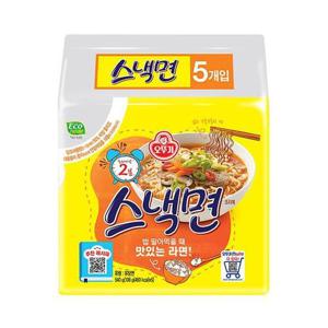 봉지라면 오뚜기 스낵면 108g 40개