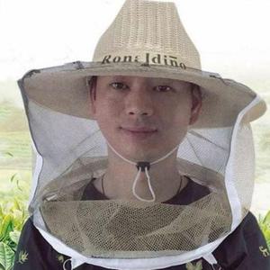 벌 망 모자 방충 모자 풀벌레 해충 벌레 양봉 기능 잡초제거 농업용 가리개 방충망 작업용 모기장 풀베기