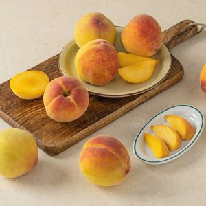 *농할할인*[더자인] 달콤과즙 황도복숭아 3kg 중과 16-17과내외