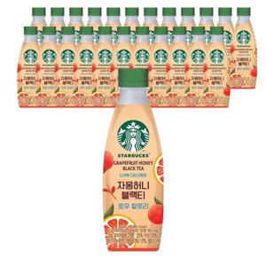 스타벅스 자몽허니 블랙티 로우칼로리 350ml X 24페트