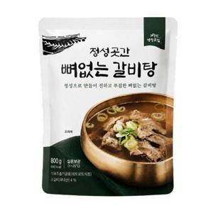 [셀러허브 식품]정성곳간 강순의명인 뼈없는 갈비탕 간편식 800gX8팩