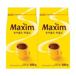 [맥심]모카골드 리필용 500g 2개