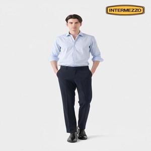 [인터메조]컴포트 베이직 슬랙스 IMGSMPT011F 네이비