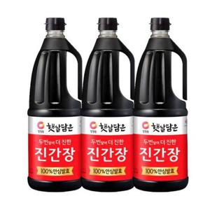 두번달여더진한 진간장 1.7L 3개
