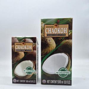 태국 chaokoh 차오코 코코넛밀크 정통 무설탕 커리 베이킹 재료 1L, 2개