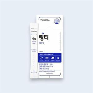 [셀러허브 식품]링티 레몬맛 1박스 (10포) 수분보충 물에 타마시는 분말