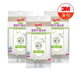 3M 베이직 정전기 청소포 표준형 50매 x 3개