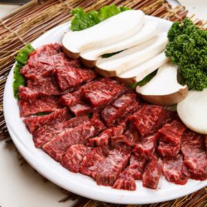 고기엔 김치 삼삼한 미국산 안창살200g 4팩+엄마손맛 김치150g