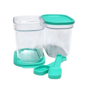양념병 타파웨어 양념통 설탕 소금 보관통 시즈닝 조미료통 500ml 2p