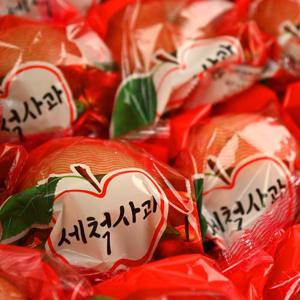 [푸른들] 경북 세척사과 봉지사과 3kg 한입 21과내외