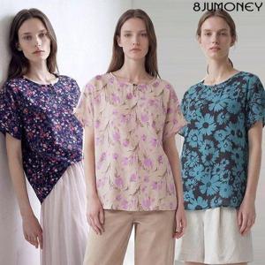 [8JUMONEY]26SS 풍기포인견 100 티블라우스 3종