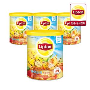 립톤 아이스티 복숭아 1.5KG 4개