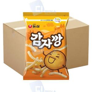 농심 감자깡 250g 8봉 대용량 봉지과자 간식 스낵 지퍼백 술안주 맥주안주
