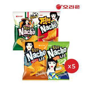 오리온 도도한나쵸 4종 20개 (한정 타코맛 5개+치폴레마요 5개+치즈 5개+어니언5개)