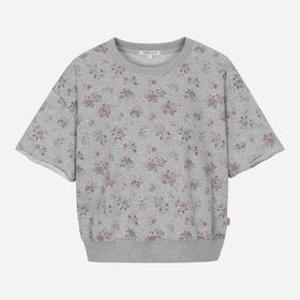 [여성]플라워 반팔 스웻셔츠(T264MST254W)