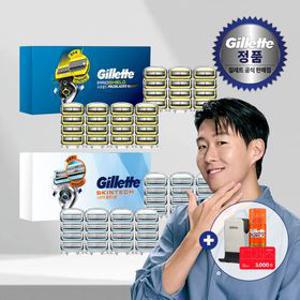 질레트 프로쉴드/스킨텍 메가팩 총 28입 특가패키지[S12][S329][S740]