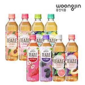 웅진식품 티즐 제로 블랜딩티 500ml x 20페트  8종 중 택1