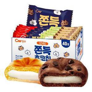 [청우] 쫀득초코칩 대용량 800g 외 /찰떡쿠키오리지널/초코파이찰떡/대용량