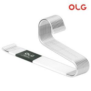 8mm 논슬립 바지걸이 30p 스텐 자국없는 청바지 튼튼한