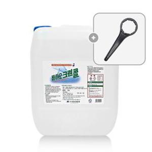 진로발효 바이오크린콜 20L + 오프너 살균소독제 에탄올 75% 발효 주정 알콜