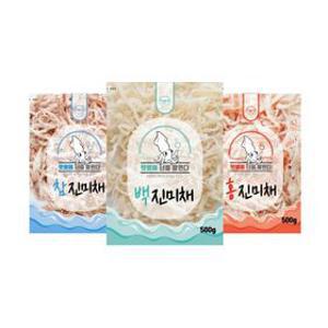 딜크릿)[햇볕에] 백진미채 / 홍진미채 / 참진미채 500g/1kg  (국내가공)