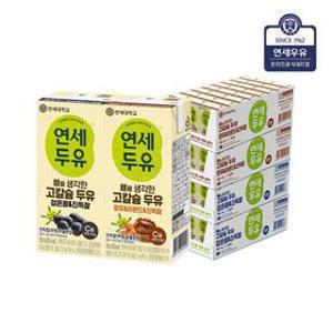 (딜크릿)연세 뼈를 생각한 고칼슘 두유 진득찰 검은콩+호두아몬드180ml X 96팩