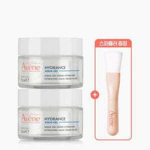 [한정 증정][다운로드쿠폰]이드랑스 아쿠아 크림 인 젤 50ml 2개 + 스파출러 증정