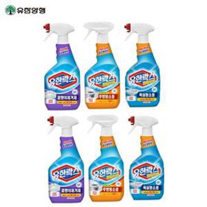 온누리유한락스 멀티액션 스프레이 2개뿌리는 곰팡이 제거 718ml/욕실청소 715ml/주방청소 715ml