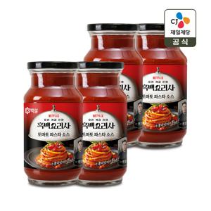백설 토마토 파스타소스 600g x4개