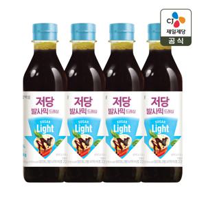 백설 저당 발사믹 드레싱 570g x4개