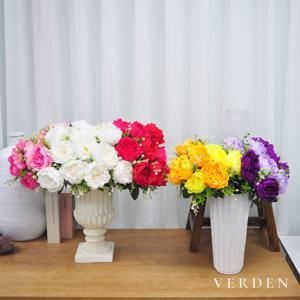 작약 조화 꽃다발 부케 부쉬 5color 46cm