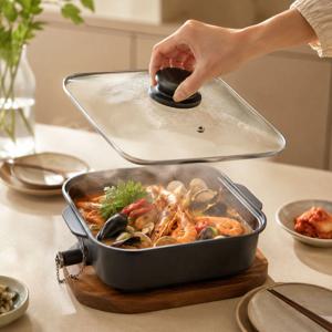 미니 구이 전골팬 2WAY 라면냄비 삼겹살 불판