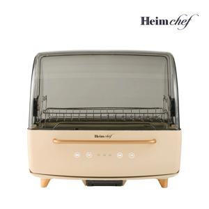 70L 식기건조기 HTD-3402B 멜로우 베이지 음성안내 UV+열풍 고온살균