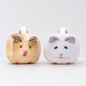 메트 귀여운 소동물 미니 햄찌 인형 햄스터 키링