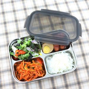 리벨룸 직사각4구 유아식판 어린이집식판 POSCO304 스테인리스
