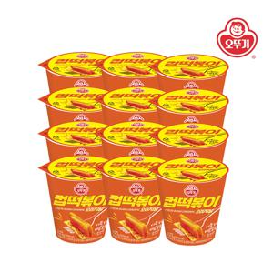 오뚜기 컵떡볶이 오리지널 136.3g*2개