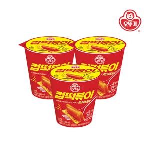 오뚜기 컵떡볶이 핫스파이시 136.3g*3개