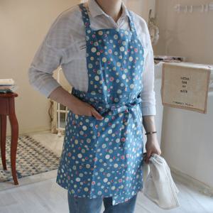 일본 코지 데일리 유즈 슬릿 앞치마
