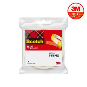 스카치 다용도 테이프 550 리필 3인치(12mm x 20m)